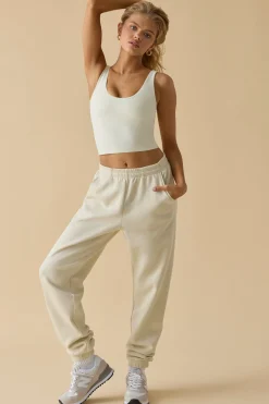 Oh Polly Women'S Clothing Sale - $65 And Under | Women'S Clothing Sale - $40 And Under^Mid-Rise Joggers in Bone