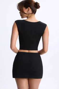 Oh Polly Skirts & Skorts | Co-Ords^Mid-Rise Micro Mini Skirt in Black