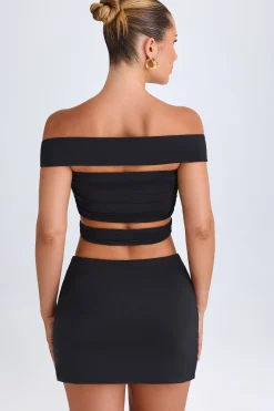 Oh Polly Skirts & Skorts | Co-Ords^Mid-Rise Micro Mini Skirt in Black