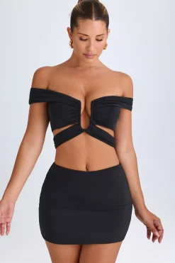Oh Polly Skirts & Skorts | Co-Ords^Mid-Rise Micro Mini Skirt in Black