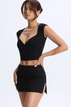 Oh Polly Skirts & Skorts | Co-Ords^Mid-Rise Micro Mini Skirt in Black