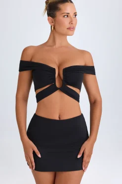 Oh Polly Skirts & Skorts | Co-Ords^Mid-Rise Micro Mini Skirt in Black