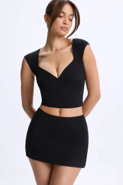 Oh Polly Skirts & Skorts | Co-Ords^Mid-Rise Micro Mini Skirt in Black