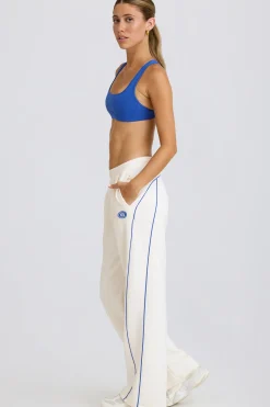Oh Polly Tracksuits | Matching Sets^Mid-Rise Straight-Leg Joggers in White