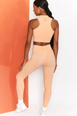 Oh Polly Women'S Clothing Sale - $65 And Under | Women'S Clothing Sale - $40 And Under^Miles Ahead Ribbed High Neck Crop Top in Peach