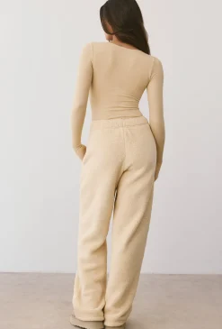 Oh Polly Women'S Clothing Sale - $65 And Under | Women'S Clothing Sale - $40 And Under^Modal Rib Long Sleeve Crop Top in Cashmere