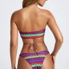 Oh Polly Bikini Sets | Bikini Tops^Multiway Bikini Top in Zigzag Print ZigzagPrint