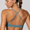 Oh Polly Women'S Clothing Sale - $65 And Under | Women'S Clothing Sale - $40 And Under^Multiway Twist Front Sports Bra in Slate Blue SlateBlue
