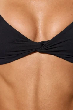 Oh Polly Matching Sets | Sports Bras^Multiway Twist Front Sports Bra in Black