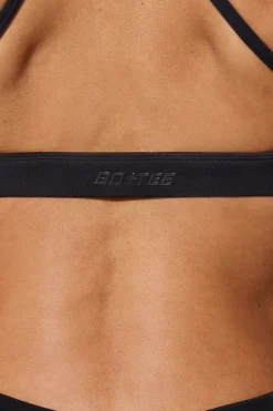 Oh Polly Matching Sets | Sports Bras^Multiway Twist Front Sports Bra in Black