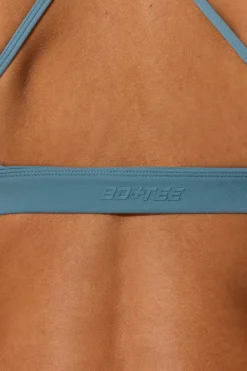Oh Polly Women'S Clothing Sale - $65 And Under | Women'S Clothing Sale - $40 And Under^Multiway Twist Front Sports Bra in Slate Blue SlateBlue