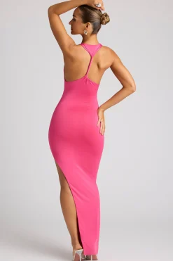 Oh Polly Women'S Clothing Sale - $65 And Under^Multiwear Cowl Neck Wrap Over Evening Gown in Magenta