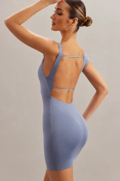 Oh Polly Women'S Clothing Sale - $65 And Under | Women'S Clothing Sale - $40 And Under^Open Back Mini Dress in Blue