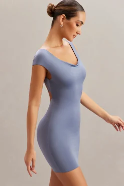 Oh Polly Women'S Clothing Sale - $65 And Under | Women'S Clothing Sale - $40 And Under^Open Back Mini Dress in Blue