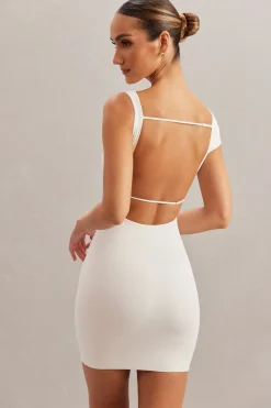 Oh Polly Women'S Clothing Sale - $65 And Under | Women'S Clothing Sale - $40 And Under^Open Back Mini Dress in Ivory
