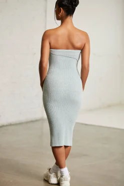 Oh Polly Women'S Clothing Sale - $65 And Under | Women'S Clothing Sale - $40 And Under^Overlap Bandeau Midi Dress in Mint