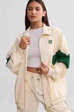 Oh Polly Tracksuits | Matching Sets^Oversized Colourblock Track Jacket in Marble