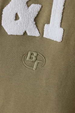 Oh Polly Tracksuits | Sweatshirts^Oversized Crew Neck Sweatshirt in Soft Olive SoftOlive