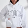 Oh Polly Tracksuits | Sweatshirts^Oversized Hooded Sweatshirt in Heather Grey HeatherGrey
