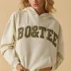 Oh Polly Tracksuits | Sweatshirts^Oversized Hooded Sweatshirt in Bone
