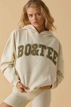 Oh Polly Tracksuits | Sweatshirts^Oversized Hooded Sweatshirt in Bone