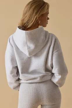 Oh Polly Tracksuits | Sweatshirts^Oversized Hooded Sweatshirt in Heather Grey HeatherGrey