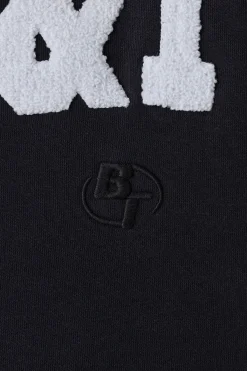 Oh Polly Tracksuits^Oversized Hooded Sweatshirt in Black