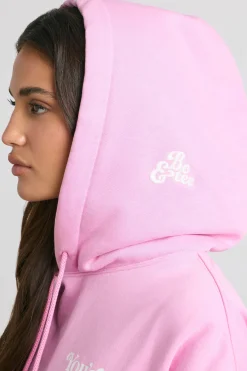 Oh Polly Tracksuits | Sweatshirts^Oversized Hoodie in Bubblegum Pink BubblegumPink