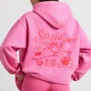 Oh Polly Tracksuits | Sweatshirts^Oversized Hoodie in Hot Pink HotPink