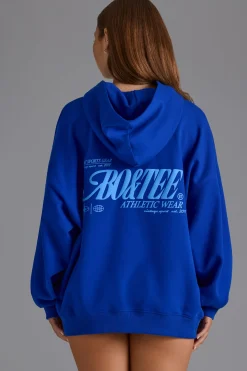 Oh Polly Tracksuits | Sweatshirts^Oversized Hoodie in Royal Blue RoyalBlue