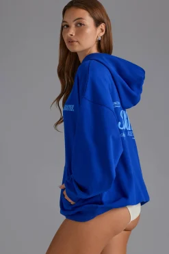 Oh Polly Tracksuits | Sweatshirts^Oversized Hoodie in Royal Blue RoyalBlue