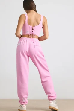 Oh Polly Tracksuits | Matching Sets^Oversized Joggers in Bubblegum Pink BubblegumPink