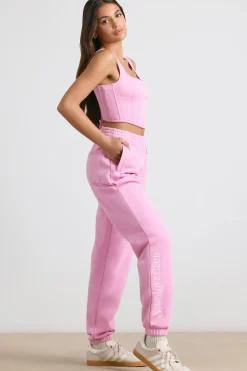 Oh Polly Tracksuits | Matching Sets^Oversized Joggers in Bubblegum Pink BubblegumPink