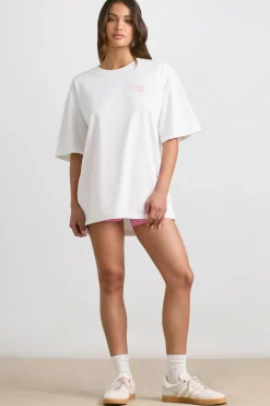 Oh Polly Tee'S & Tanks | Matching Sets^Oversized Short-Sleeve T-shirt in White