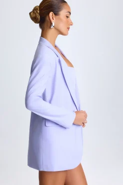 Oh Polly Outerwear | Fall Outfits^Oversized Single-Breasted Blazer in Soft Lilac SoftLilac