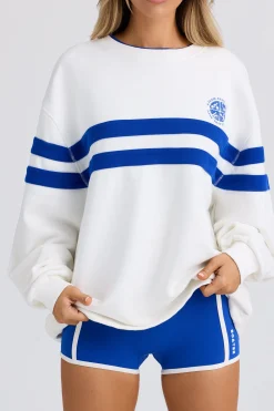 Oh Polly Tracksuits | Sweatshirts^Oversized Sweatshirt in White