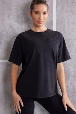 Oh Polly Tee'S & Tanks | Matching Sets^Oversized T-Shirt in Jet Black JetBlack