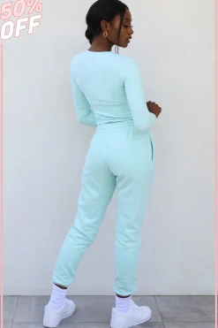 Oh Polly Women'S Clothing Sale - $65 And Under | Women'S Clothing Sale - $40 And Under^Petite Classic Joggers in Mint