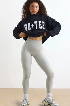 Oh Polly Women'S Clothing Sale - $65 And Under | Women'S Clothing Sale - $40 And Under^Petite Define Luxe High-Waist Leggings in Light Grey