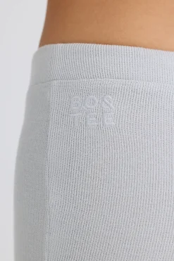 Oh Polly Petite^Petite Flared Trousers in Pacific Grey PacificGrey