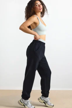 Oh Polly Women'S Clothing Sale - $65 And Under^Petite Mid-Rise Joggers in Black