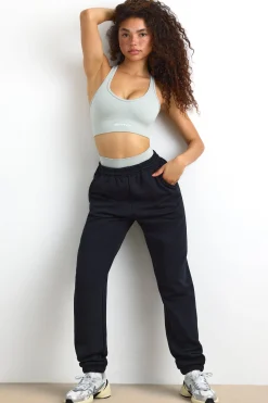 Oh Polly Women'S Clothing Sale - $65 And Under^Petite Mid-Rise Joggers in Black