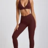 Oh Polly Women'S Clothing Sale - $65 And Under | Women'S Clothing Sale - $40 And Under^Petite Ribbed Modal High Waist Leggings in Espresso