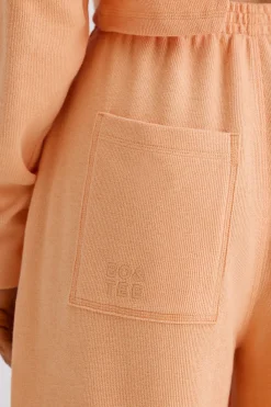 Oh Polly Petite^Petite Straight-Leg Joggers in Peach