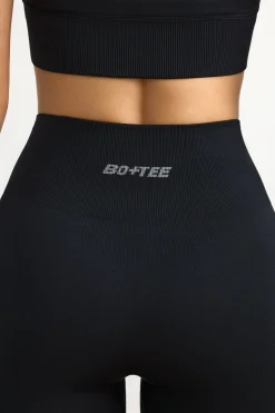 Oh Polly Petite^Petite Super Sculpt Seamless Leggings in Black