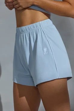 Oh Polly Women'S Clothing Sale - $65 And Under | Women'S Clothing Sale - $40 And Under^Piped Detail Mini Sweat Shorts in Powder Blue PowderBlue