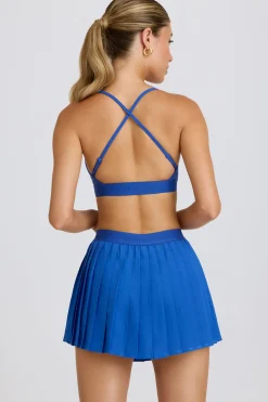 Oh Polly Skorts & Dresses^Pleated Tennis Skirt in Cobalt