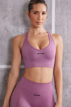 Oh Polly Women'S Clothing Sale - $65 And Under | Women'S Clothing Sale - $40 And Under^Plunge Neck Sports Bra in Mauve