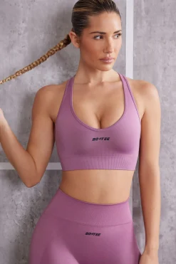 Oh Polly Women'S Clothing Sale - $65 And Under | Women'S Clothing Sale - $40 And Under^Plunge Neck Sports Bra in Mauve