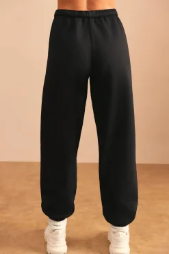 Oh Polly Tracksuits | Matching Sets^Relaxed Fit Joggers in Black
